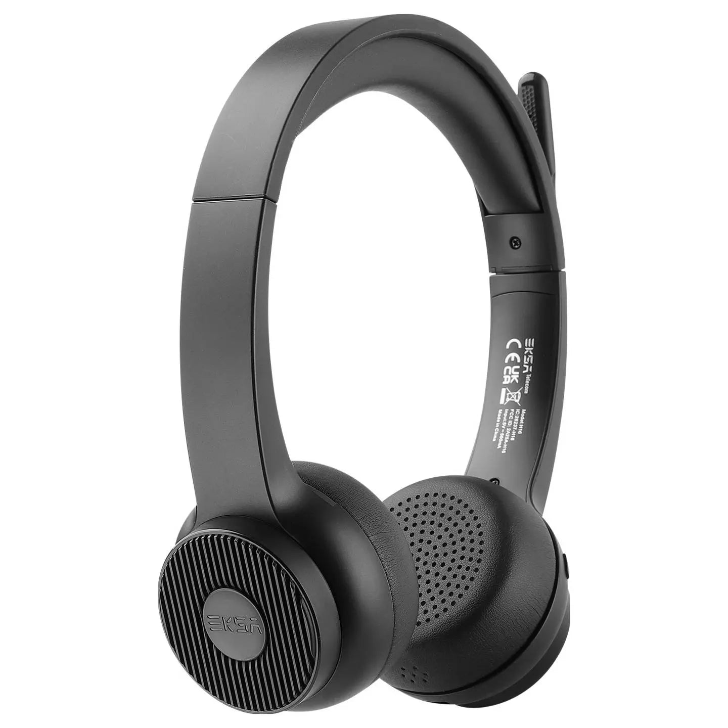 B-Ware Eksa H16 Mono Pc Headset Kopfhörer Computer Headset Mit Lautstärkeregler - 4064161340975