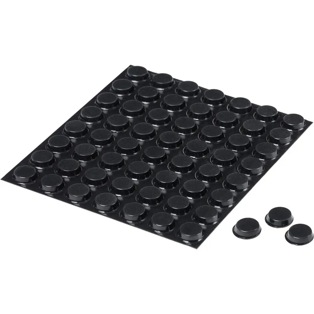 B-Ware 3 M Gerätefuß Bumpon Gummipuffer Selbstklebend Rund 12.7 X 3.5mm 56 Stück 6 Sets - 4054596438453