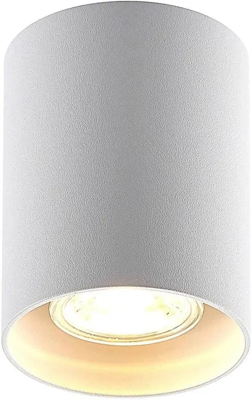 B-Ware Elc Efey Deckenlampe Leuchte Gu10 Deckenleuchte Rund Weiß Aluminium Ip20 2 Stück - 4251096579079