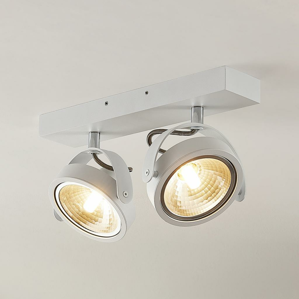B-Ware Elc Mitella Deckenleuchte Hängelampe Lampe Deckenspot Zweiflammig Aluminium G9 - 4251096579154
