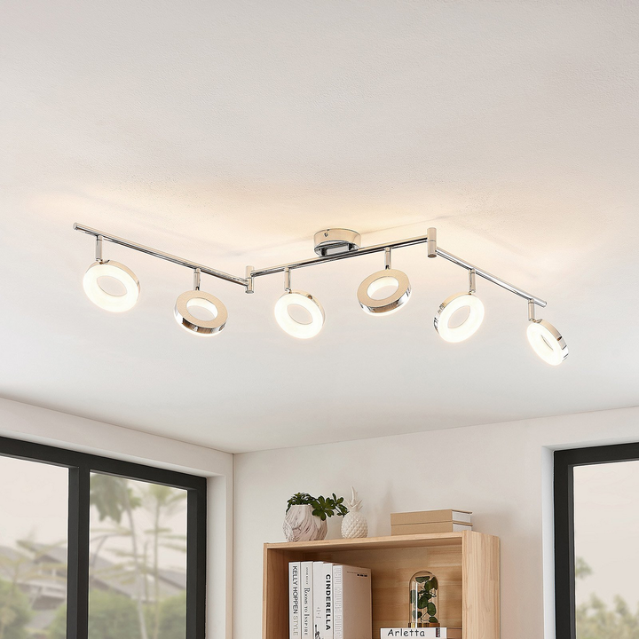 Elc Tioklia Led Deckenlampe Deckenlampe Lampe Leuchte Sechsflammig Siehe Text B-Ware
