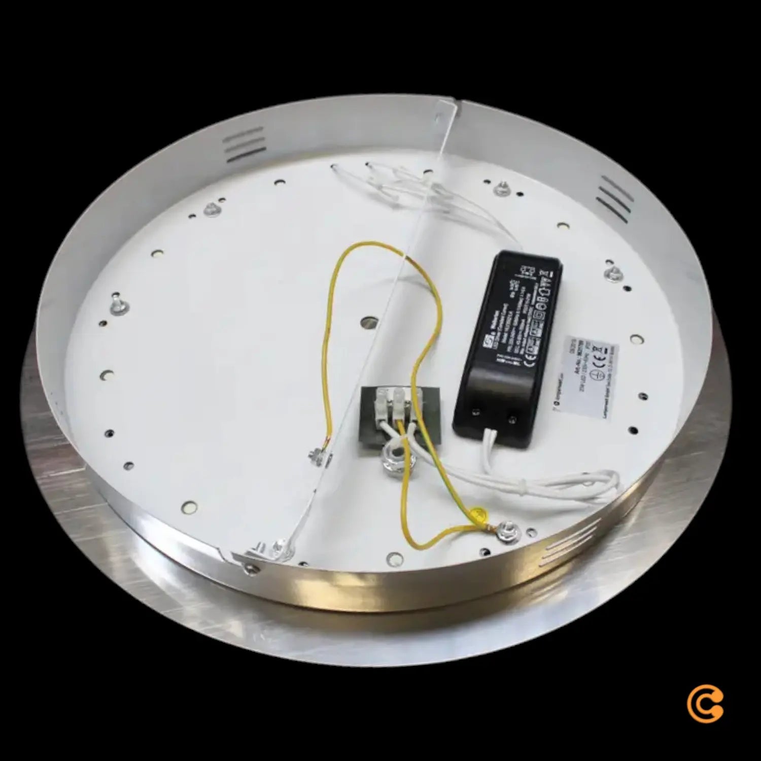 B-Ware Filomena Deckenleuchte Deckenlampe Led Kristalloptik Glassteine Silber Chrom - 4251096548693