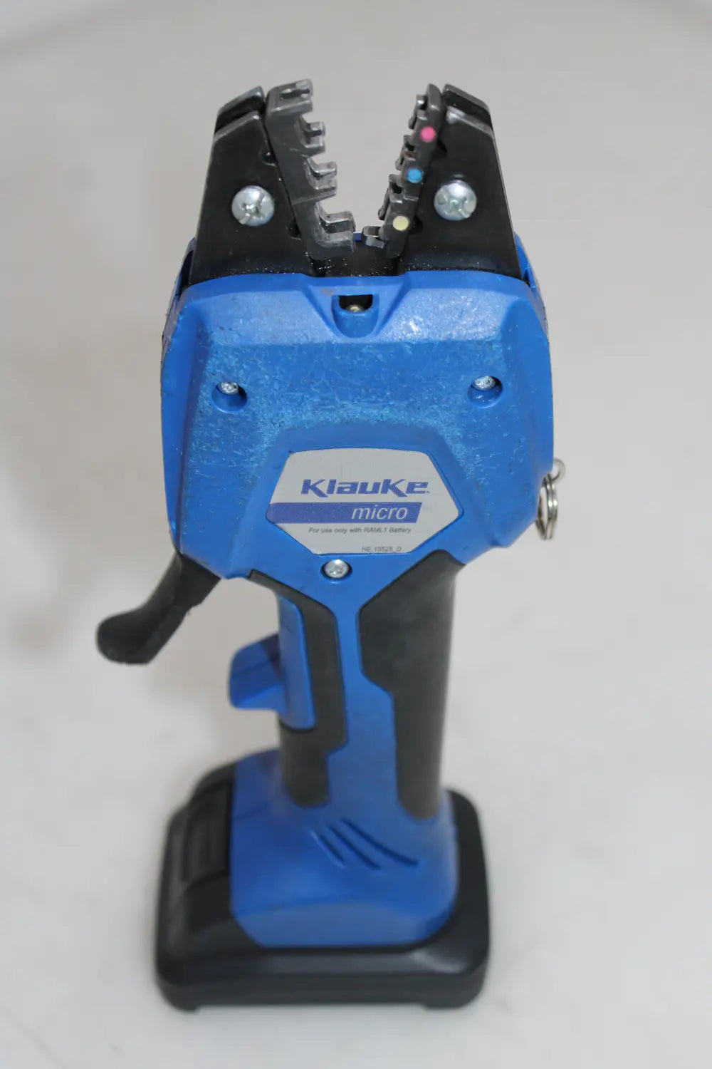 B-Ware Klauke Crimpzange Presswerkzeug Elektromechanisch Akku Ladegerät Siehe Text/Foto - 4012078828673