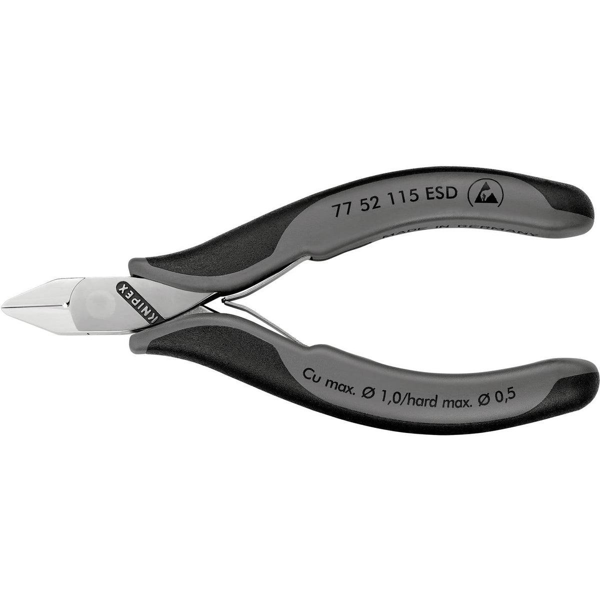 Knipex Seitenschneider Zange Elektronik Schneider Feinmechanik ESD 3 STÜCK - 4003773025139