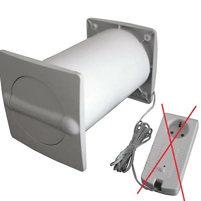 C-Ware Wallair N37215 Energiespar Mauerkasten Abluftventil Kunststoff Siehe Text/Foto - 4046293372154