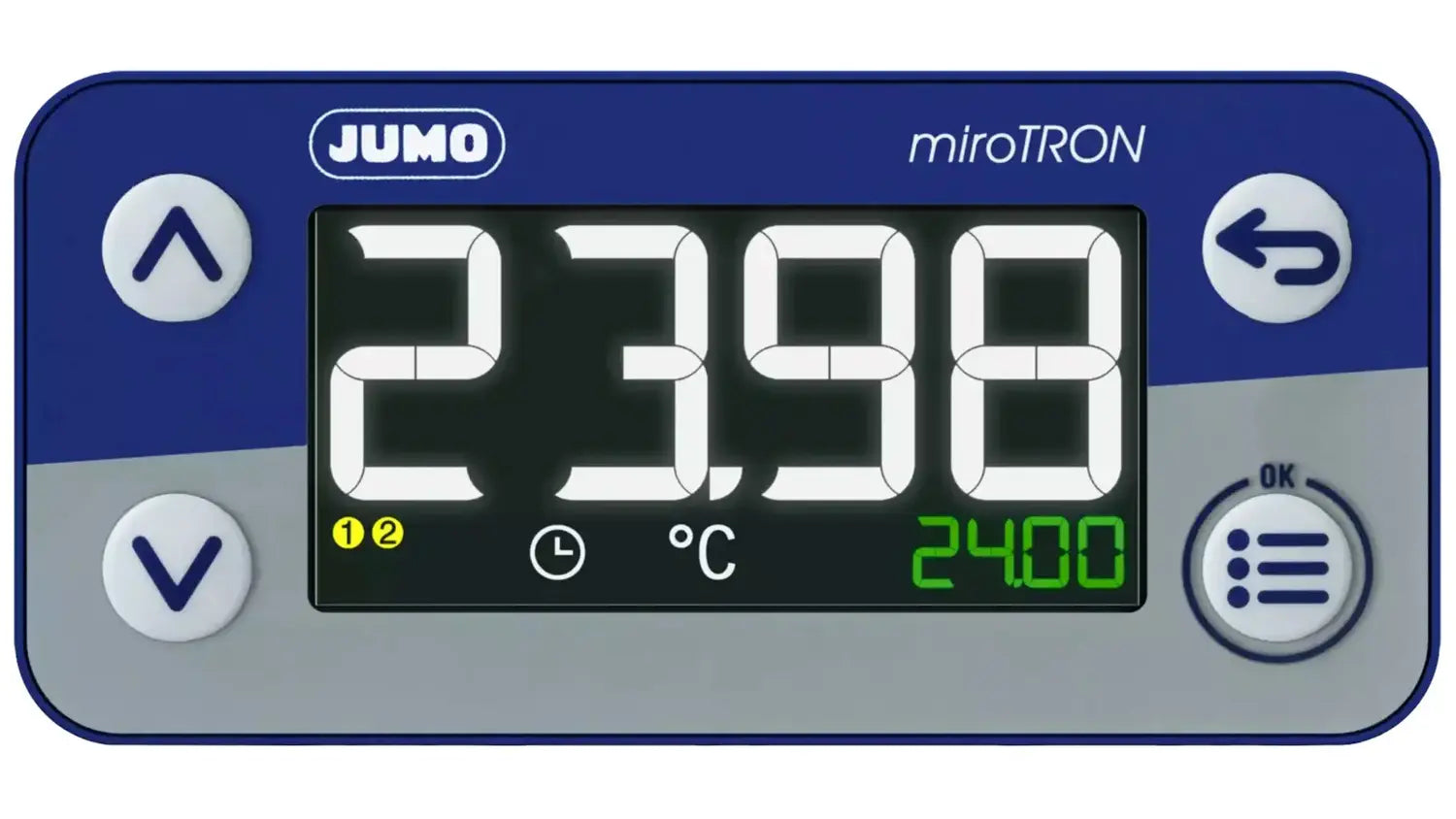 B-Ware Jumo Einbauthermostat Temperaturregler Thermostat Widerstandsthermometer 76x36mm - 2050009535346
