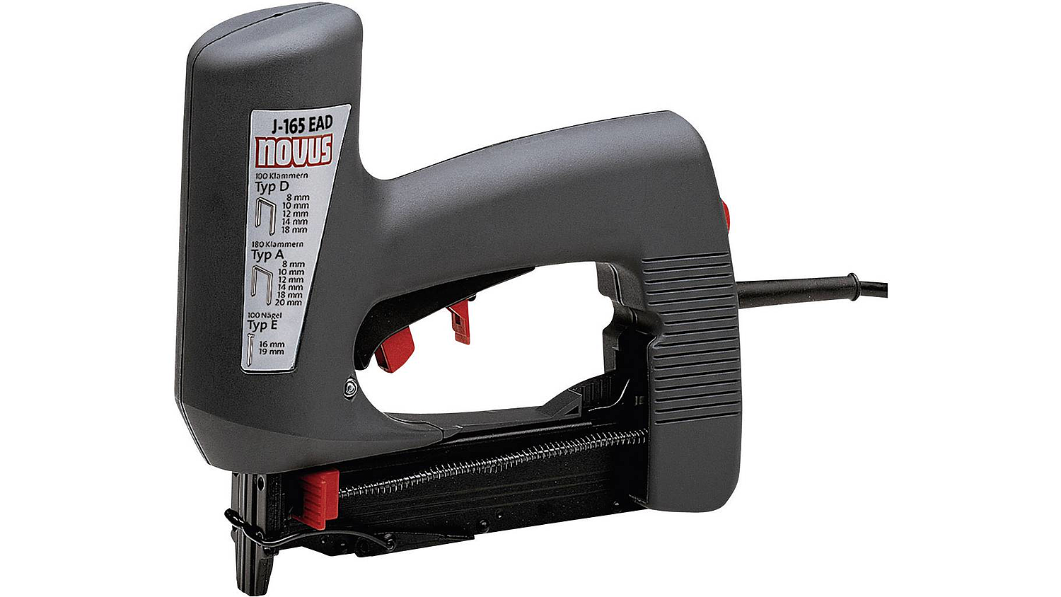 B-Ware Novus J 165 Ead Elektrotacker Klammerntyp Typ 53, Typ 53 F Klammernlänge 8   1316 - 4009729014547