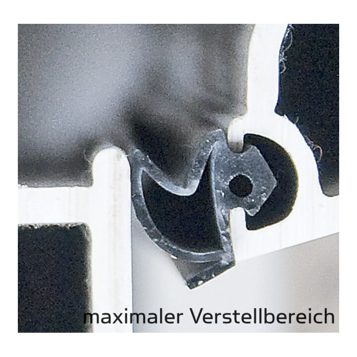 Ellen Dichtung Renovierungsprofil Türdichtung Silikon Schwarz Kunststofffenster B-Ware - 8711286606238