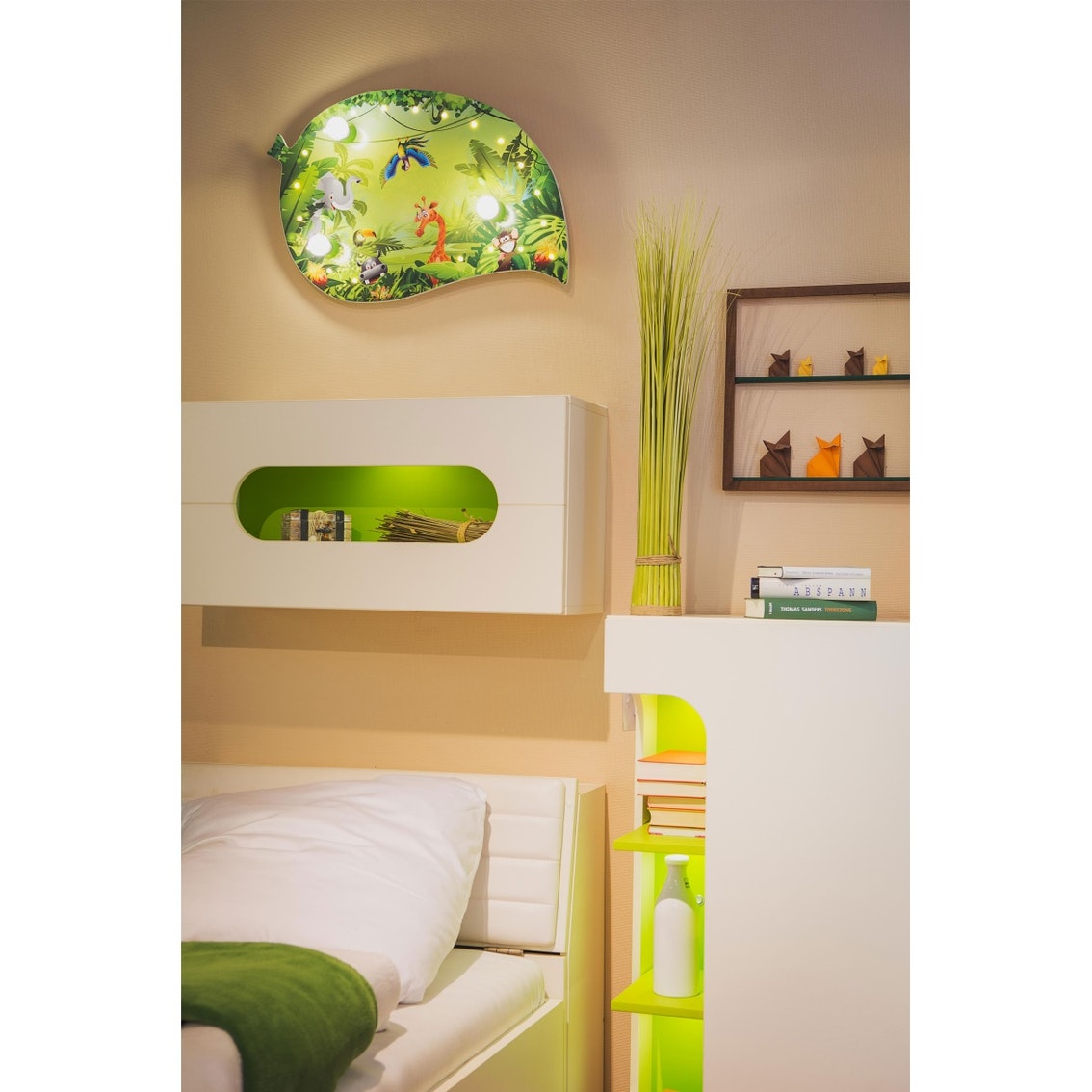 ELOBRA Kinderzimmerlampe Dschungel Wildnis Deckenlampe Wandlampe Innenlampe - 4019698131305