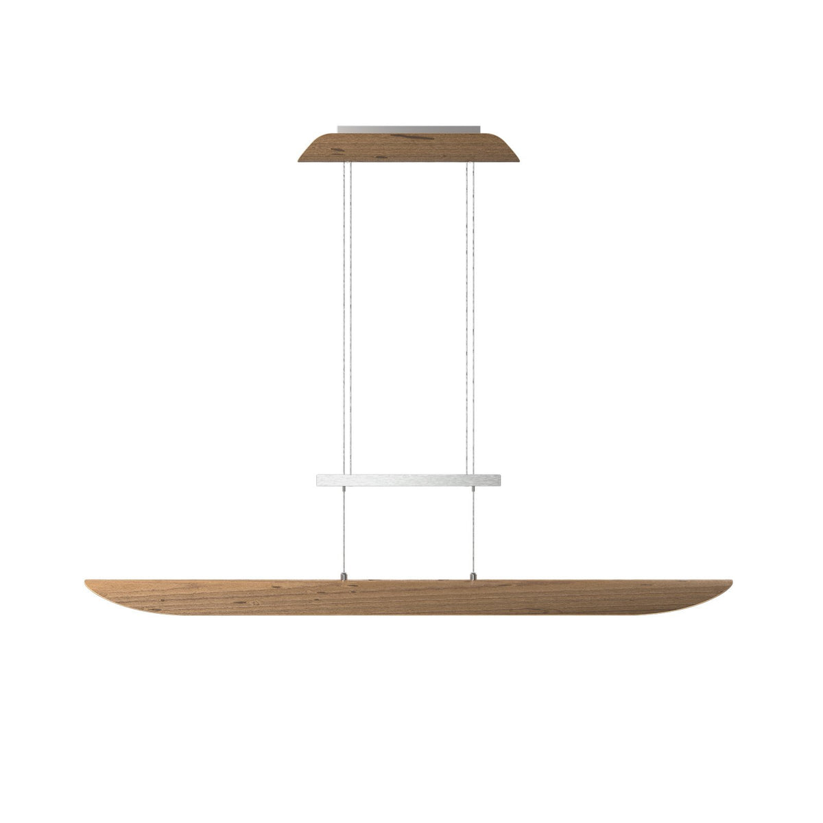 Elobra Pendelleuchte Hängelampe LED Colombia XL Touchdimmer Asteiche natur Holz - 4019698138700