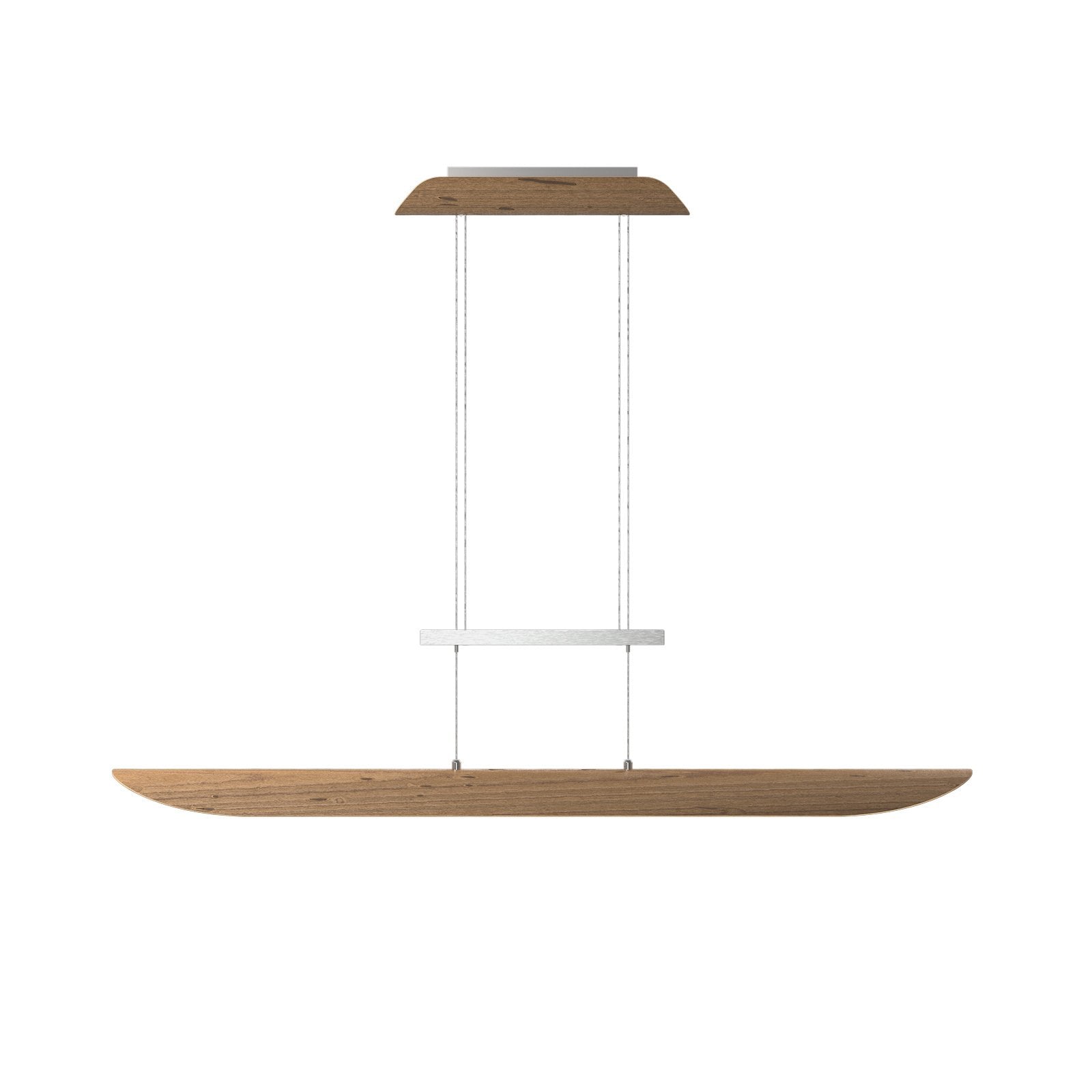 Elobra Pendelleuchte Hängelampe LED Colombia XL Touchdimmer Asteiche natur Holz - 4019698138700
