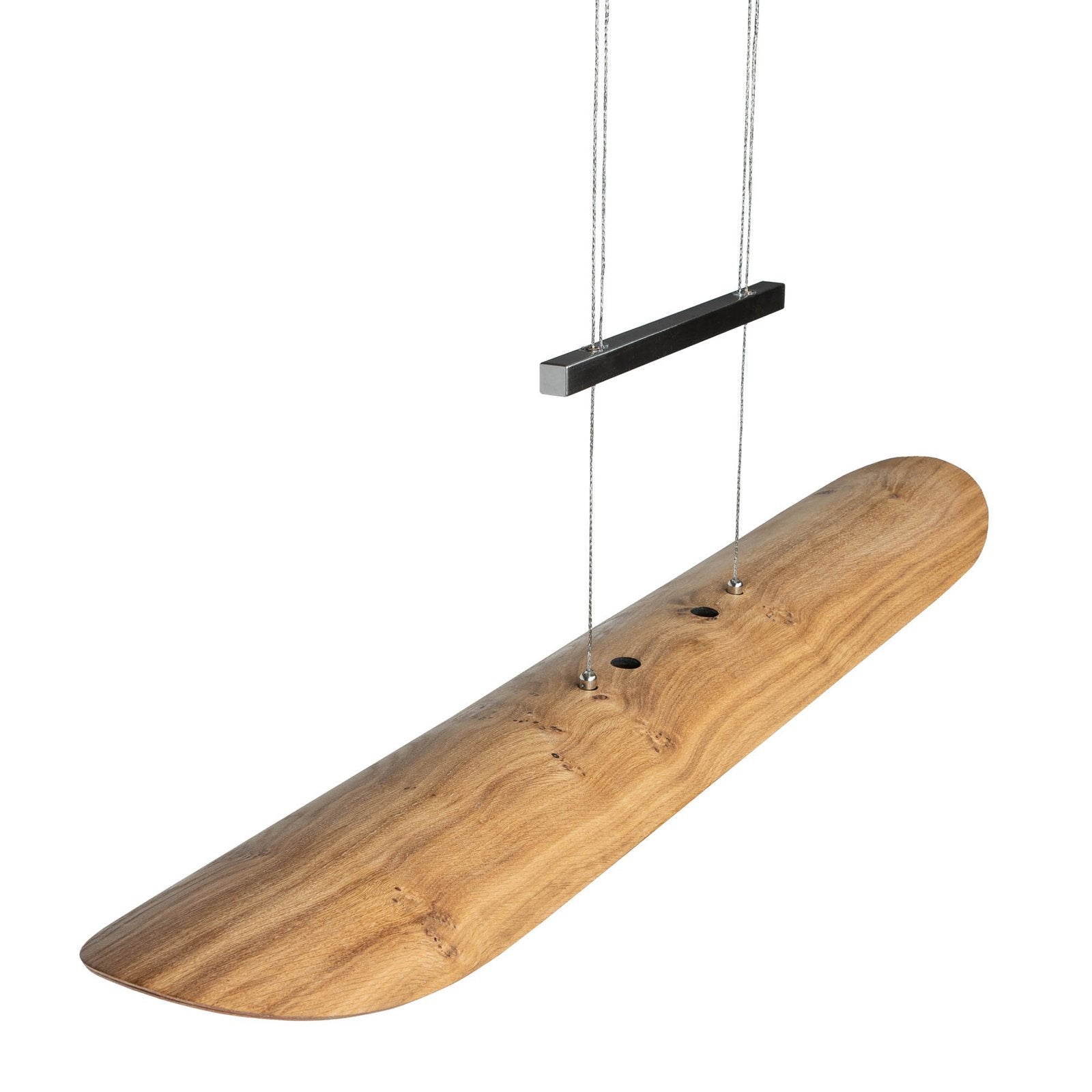 Elobra Pendelleuchte Hängelampe LED Colombia XL Touchdimmer Asteiche natur Holz - 4019698138700
