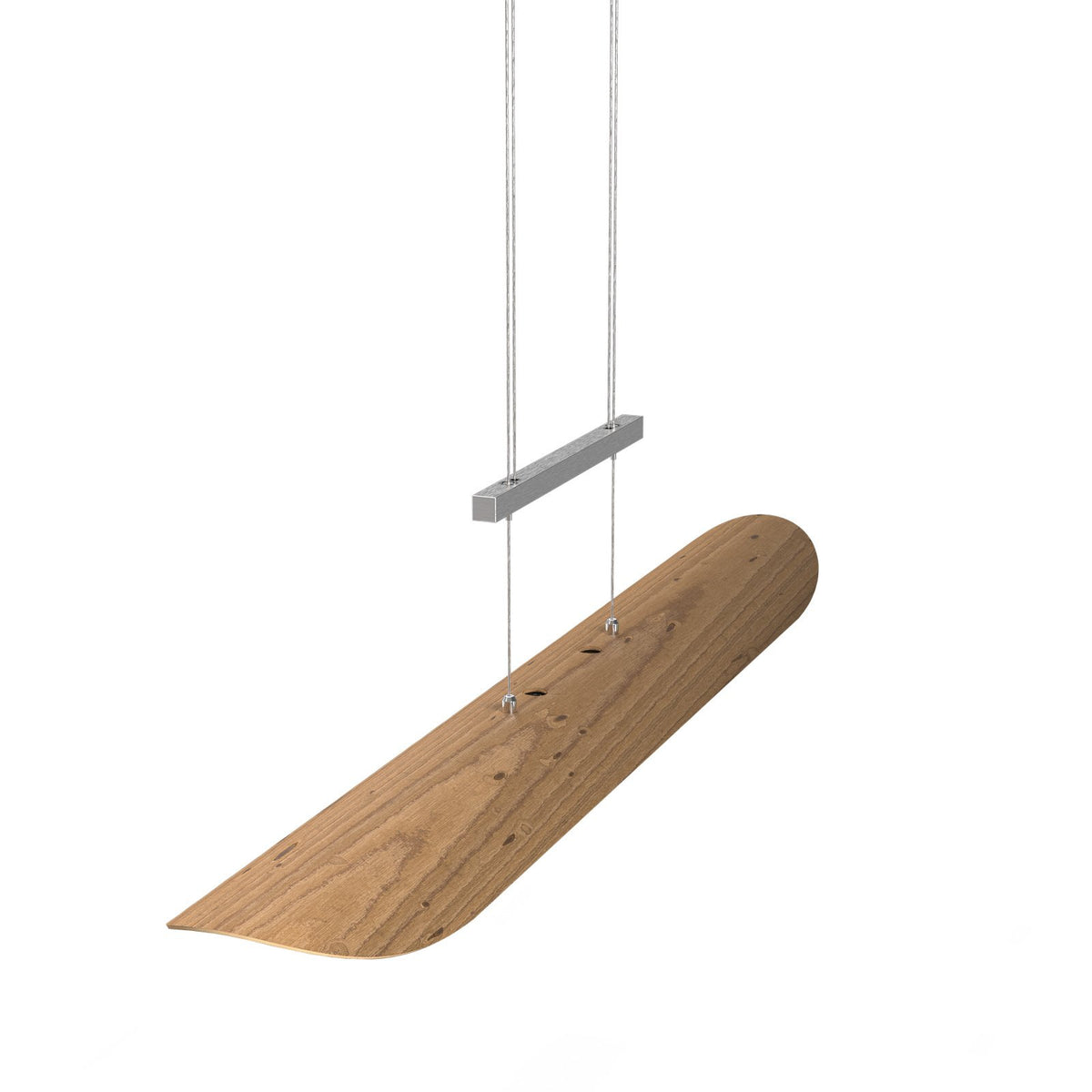 Elobra Pendelleuchte Hängelampe LED Colombia XL Touchdimmer Asteiche natur Holz - 4019698138700