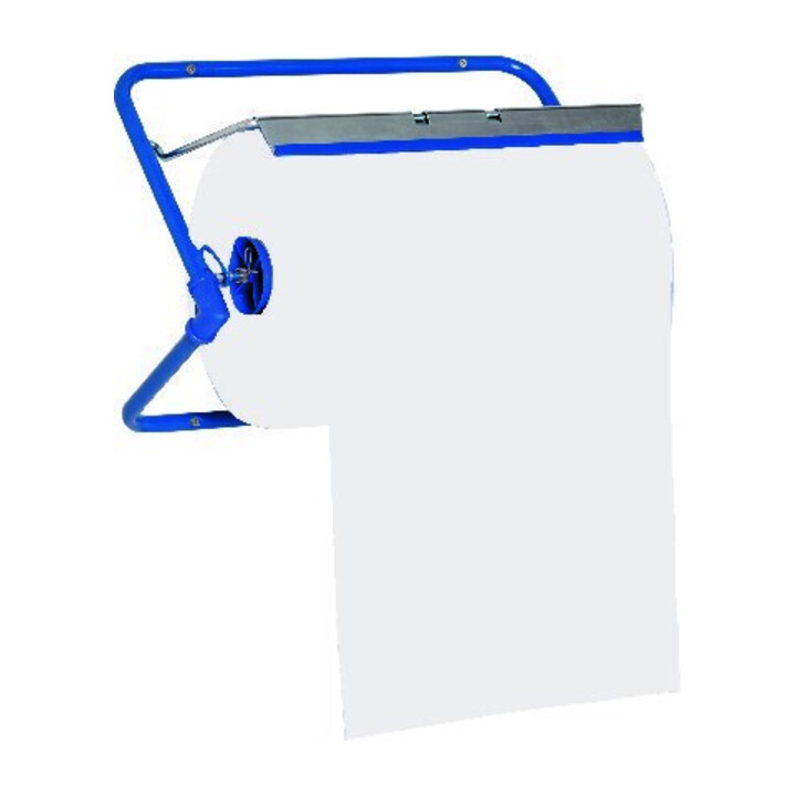 Elos Wandhalter Spender Putzrollen Metall Blau Bis 40 Cm Industrielle Papiere B-Ware - 4260269766567