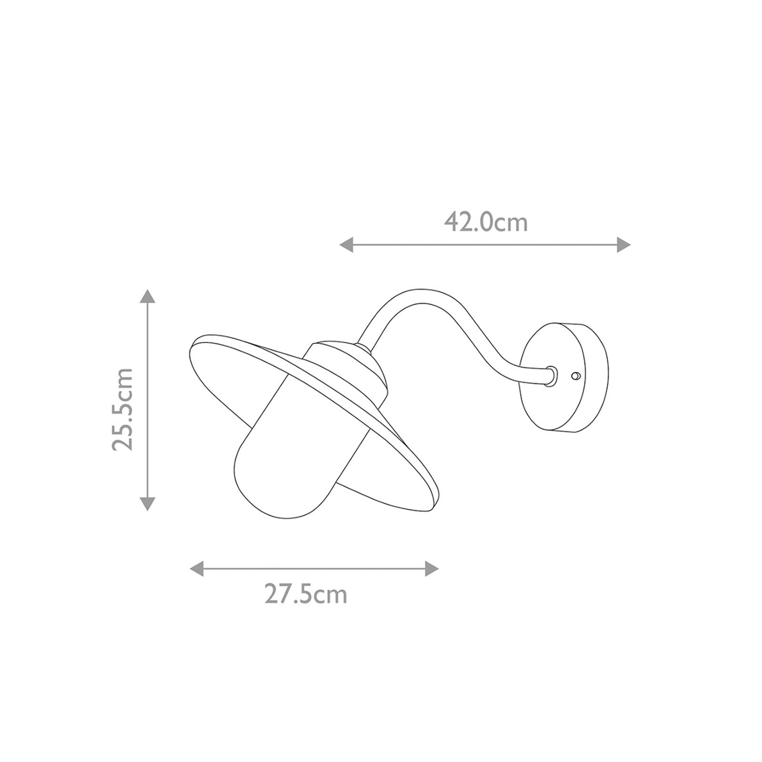 B-Ware Elstead Außenwandleuchte Klampenborg Leuchte Lampe Schwarz Bewegungsmelder - 5024005292401