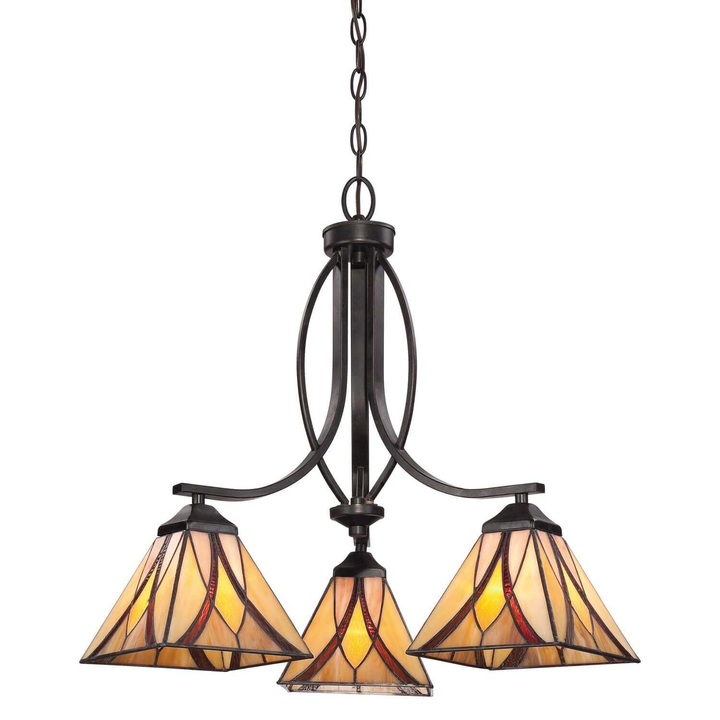 Elstead Hängelampe Asheville Pendelleuchte Deckenlampe Esszimmerlampe Lampe B-Ware - 5024005213611