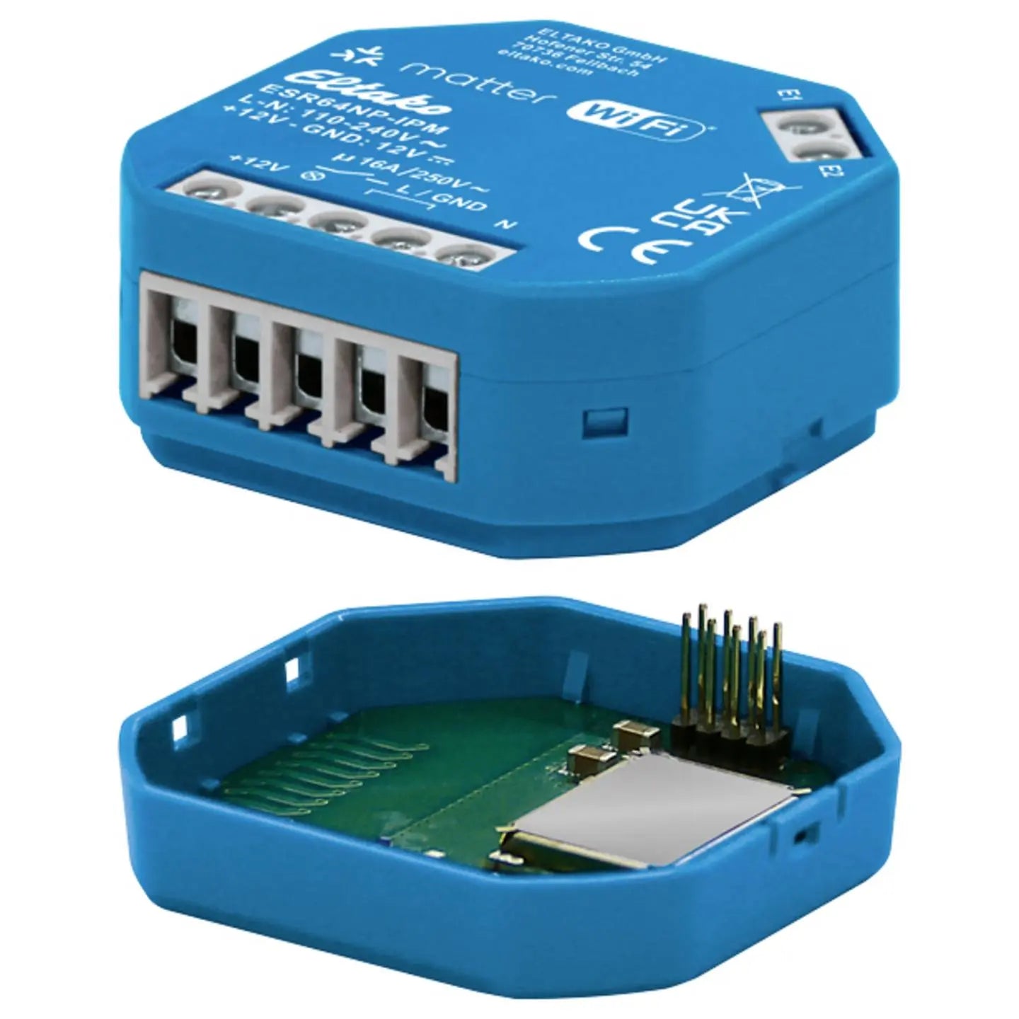B-Ware Eltako Stromstoßrelais Schaltaktor Relais Wlan Matter Unterputz Blau Ap64 Esr+E - 4010312328309