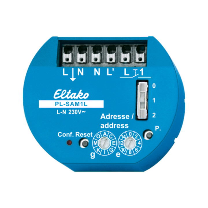 Eltako Aktor Schaltgerät Powerline Sensoreingang Unterputz 1 Kanal 230 V 10 A