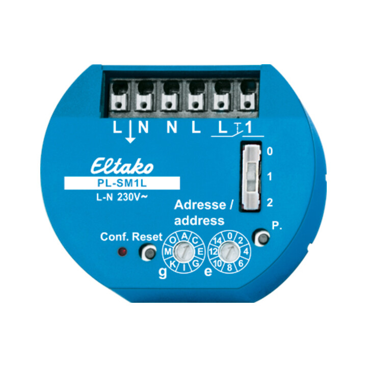 B-Ware Eltako Dezentraler Sensoreingang Eingang Powerline 230 V Unterputz 1 Kanal