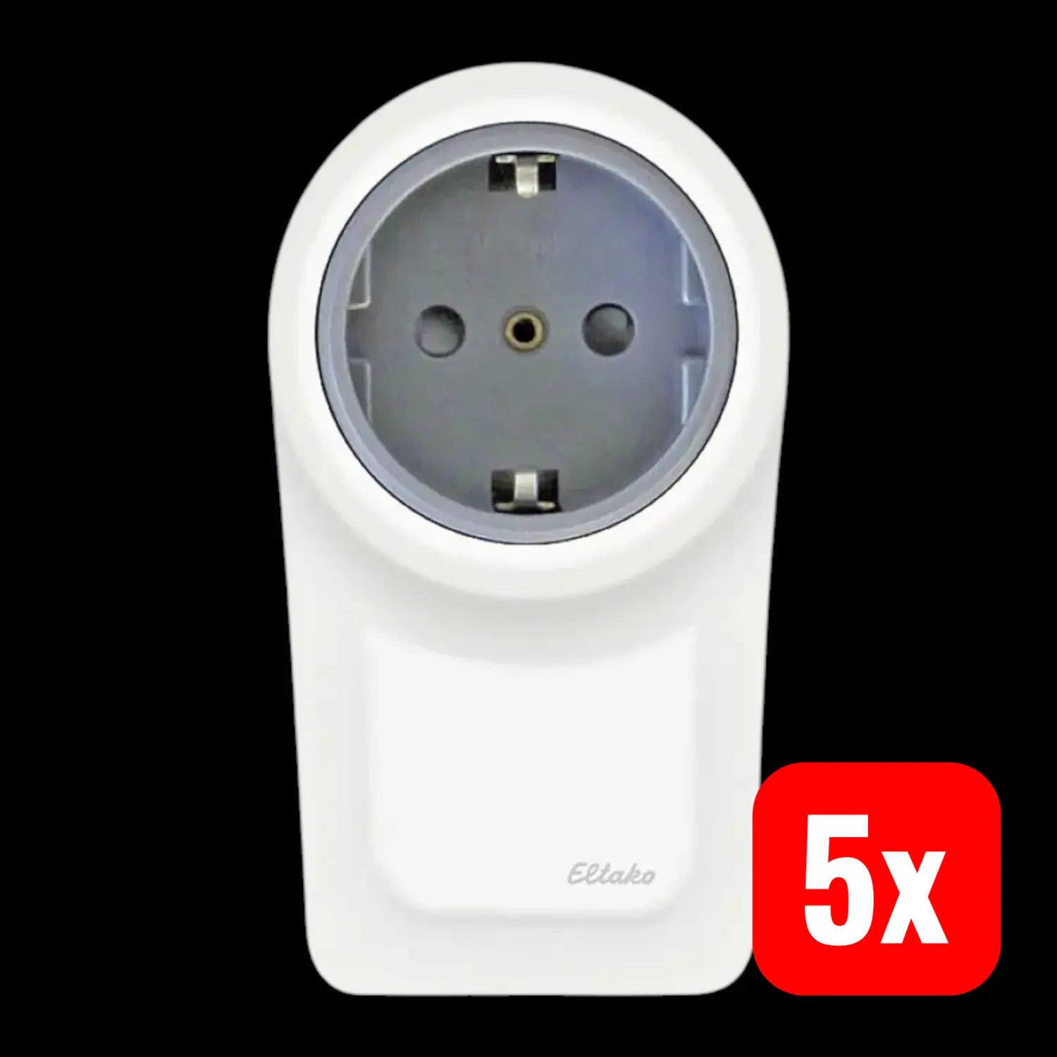 B-Ware Eltako Lichtmodul Funksteckdose Zwischenstecker Smart Home Reinweiß 5 Stück - 4010312324141