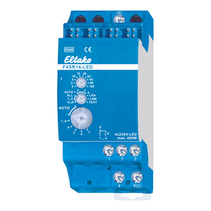 B-Ware Eltako Funk Stromstoßrelais Relais Schaltrelais Rs485 4 Kanal Led Busmodul - 4010312317006