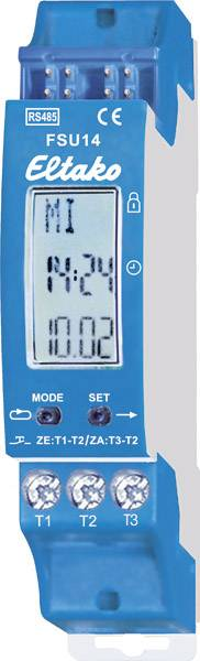 Eltako Rs485 Bus Schaltaktor 8 Kanal Hutschiene Bus Display Schaltuhr Timer Ip20 B-Ware - 4010312313831