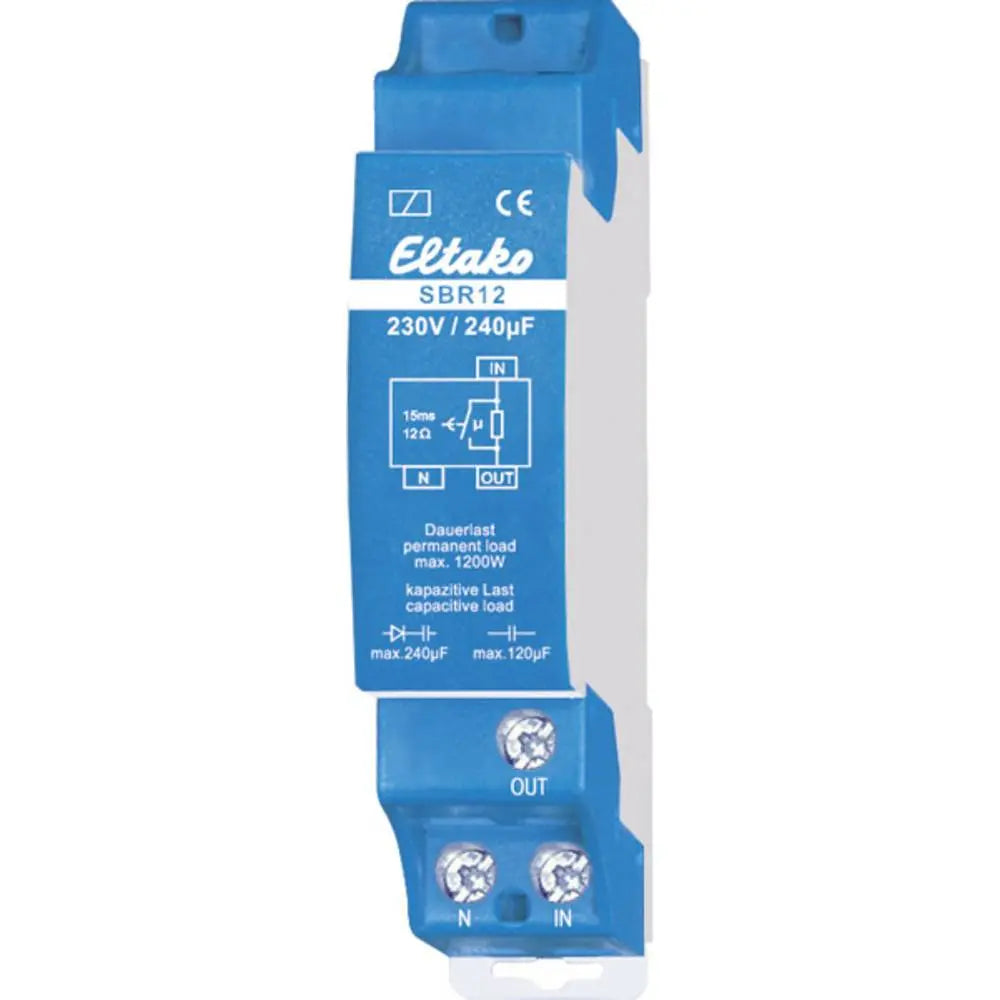 B-Ware Eltako Sbr12 230 V/240µf Strombegrenzungsrelais Relais Strombegrenzer 230 V 240µf - 4010312205457