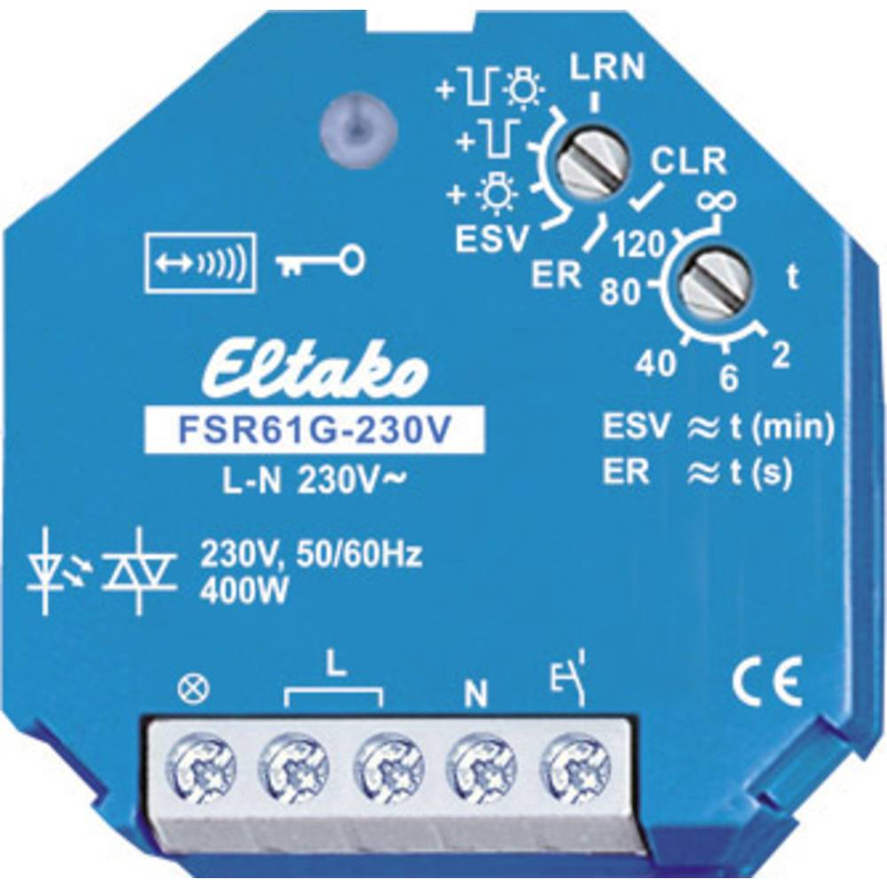 Eltako Fsr61 G 230 V Funk Schalter 1 Kanal Unterputz Schaltleistung Zubehör B-Ware - 4010312313886