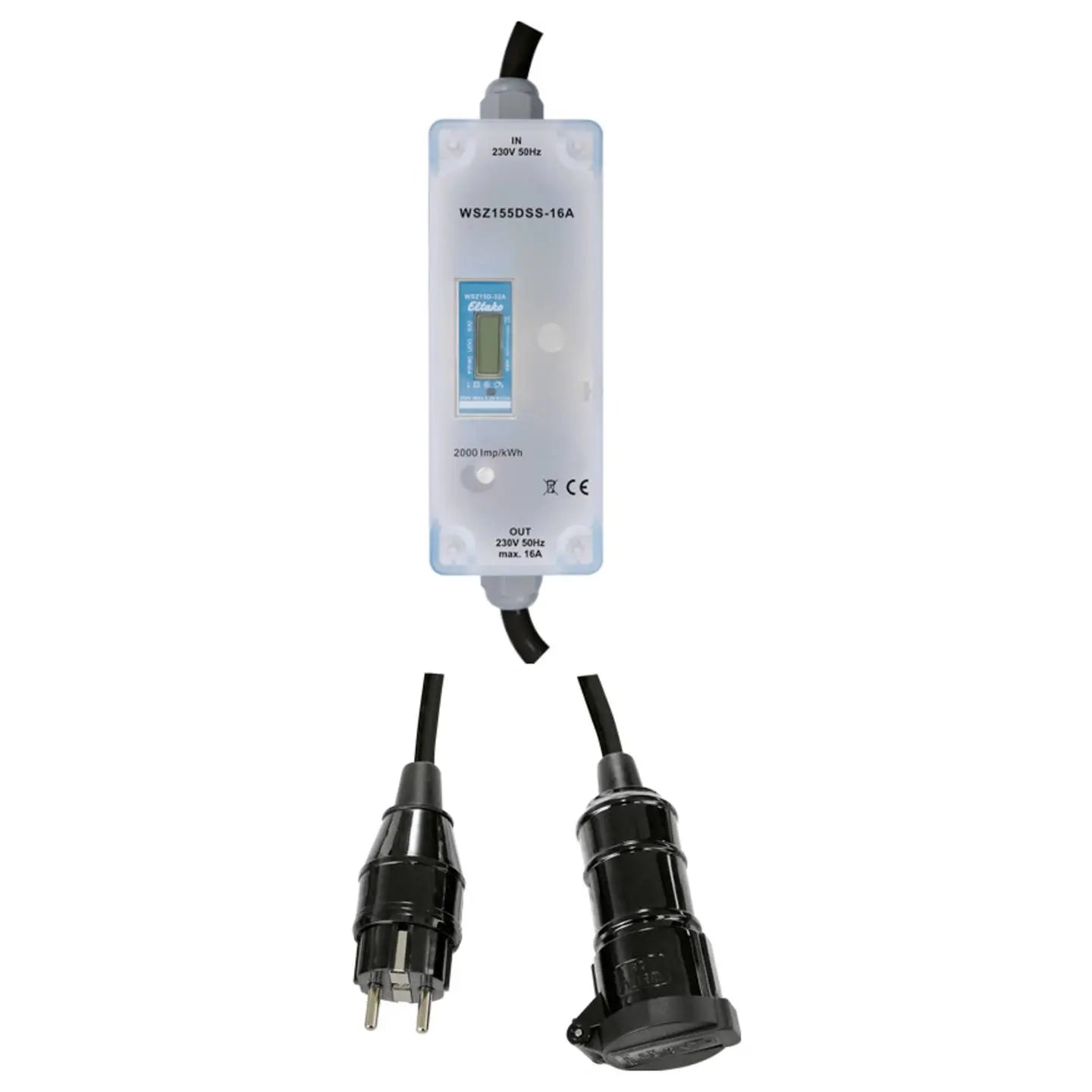 B-Ware Eltako Wechselstromzähler Stromzähler Wsz155 Dss16 A Mid Digital Geeicht Mobil - 4010312502020