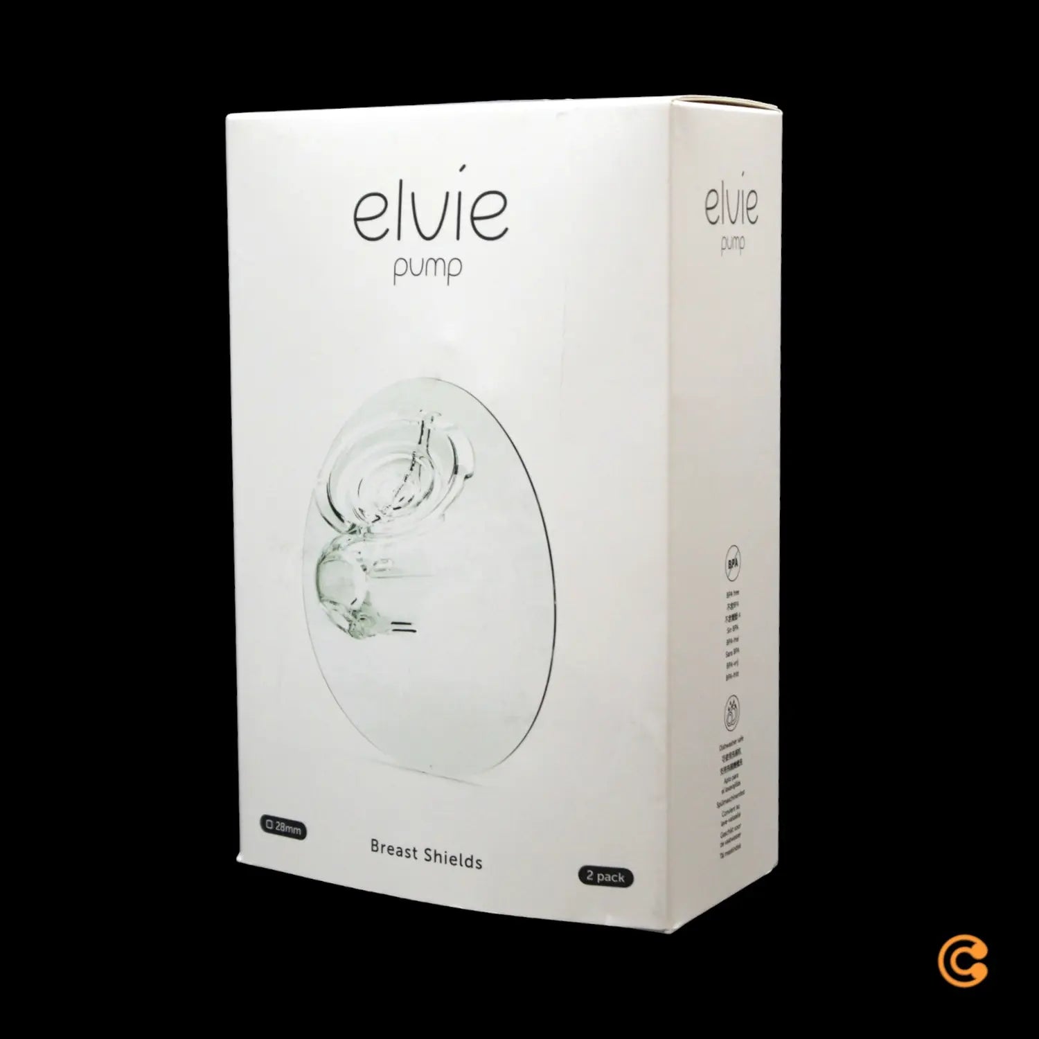B-Ware Elvie Brustschalen Aufsätze Milchpumpe 24mm Bpa Frei Spülmaschinenfest 2er Pack - 5060442520080