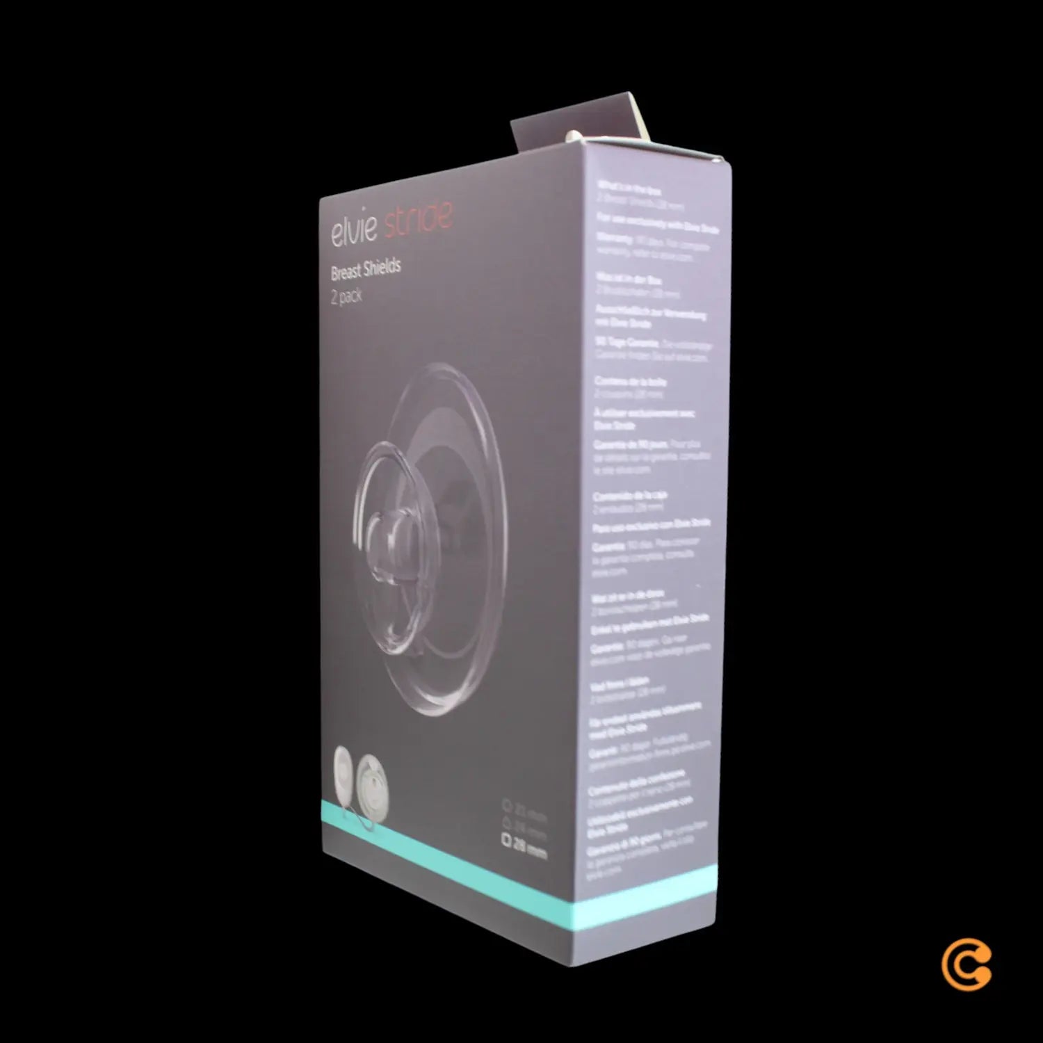 B-Ware Elvie Brustschalen Set Elvie Stride 28mm 2er Pack Bpa Frei Siehe Text/Foto - 5060442521322