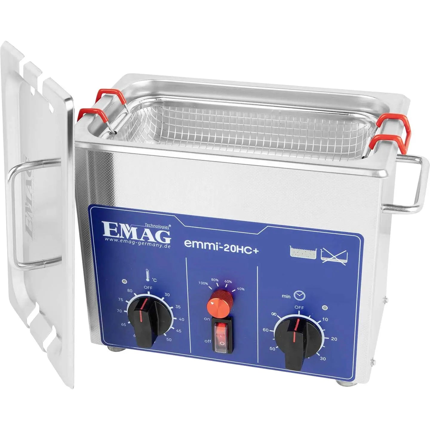 B-Ware Emag Ultraschallreiniger Reinigungsgerät Universal Edelstahl Heizung 2.6 L Plus - 4040513180468
