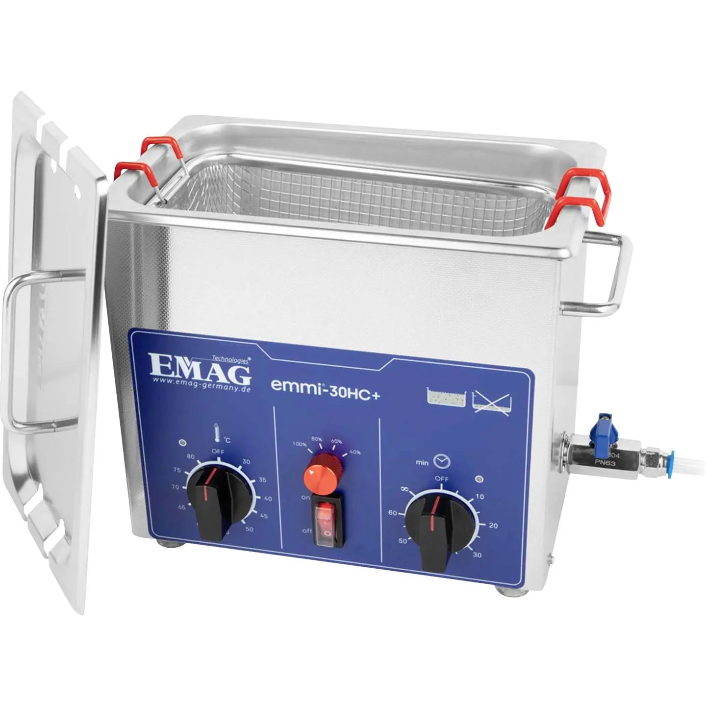 B-Ware Emag Ultraschallreiniger Reinigungsgerät Emmi 30 Hc Plus Heizung Edelstahl - 4040513180475