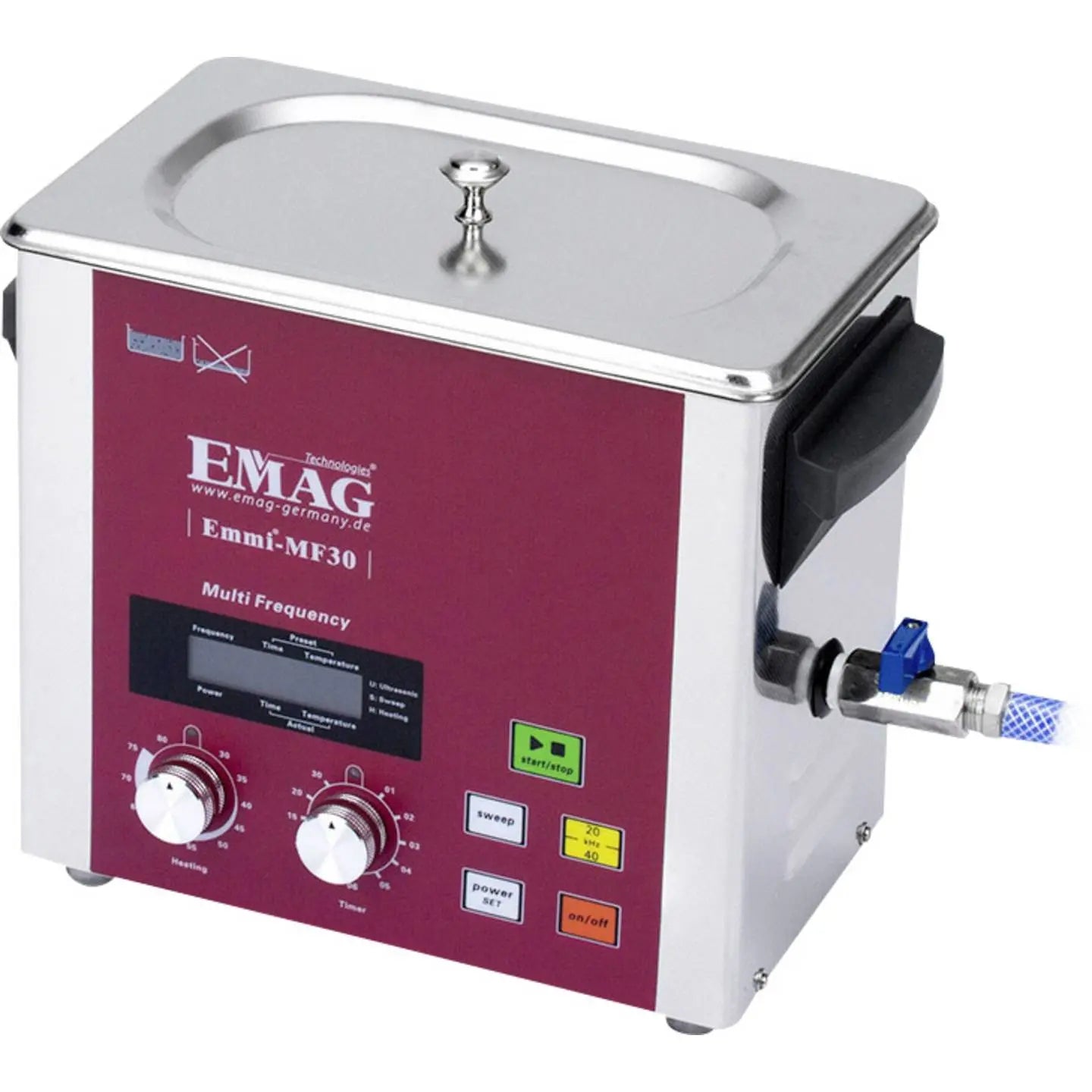B-Ware Emag Ultraschallreiniger Reinigungsgerät Haushalt Werkstatt Universal 3l Heizung - 4040513600171