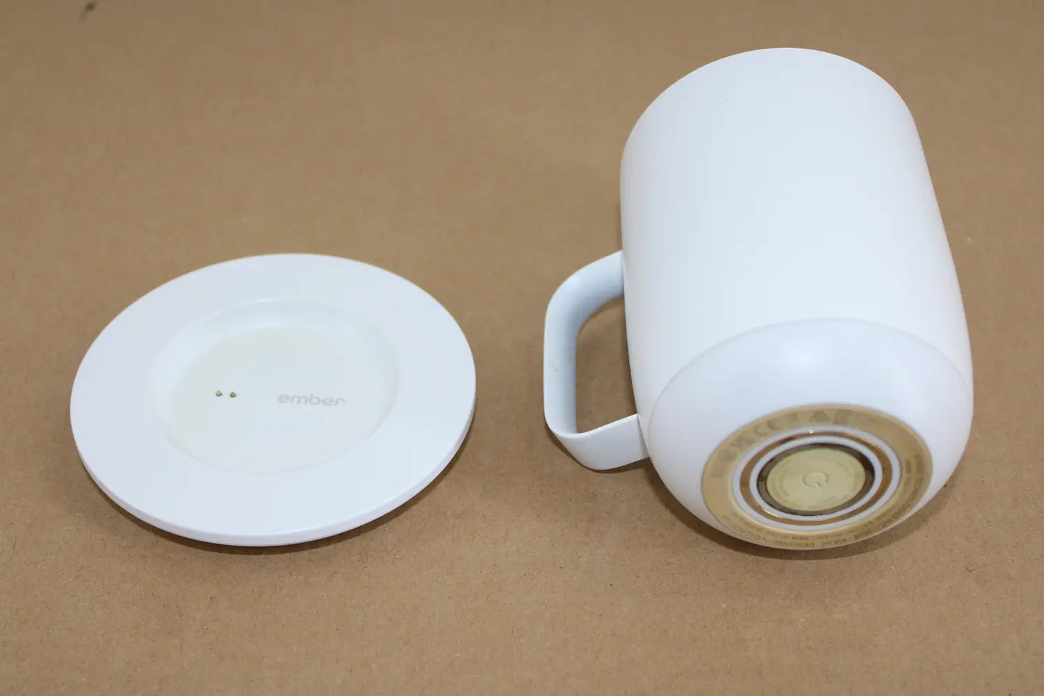 D-Ware Ember Becher Tasse Mug Weiß Beheizbarer Becher Keramik 414 Ml Smart Defektware - 810011401280