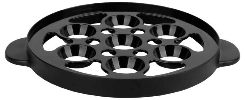Cuiseur à œufs Emerio EB 131811.1 sans BPA, trois niveaux de cuisson en une seule opération, noir, produit de seconde main.