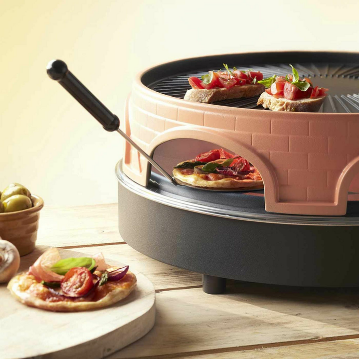 Emerio Pizzaofen Pizzarette Po 113255.4 Pizza Raclette Grill Defektware D-Ware - 7333282001896