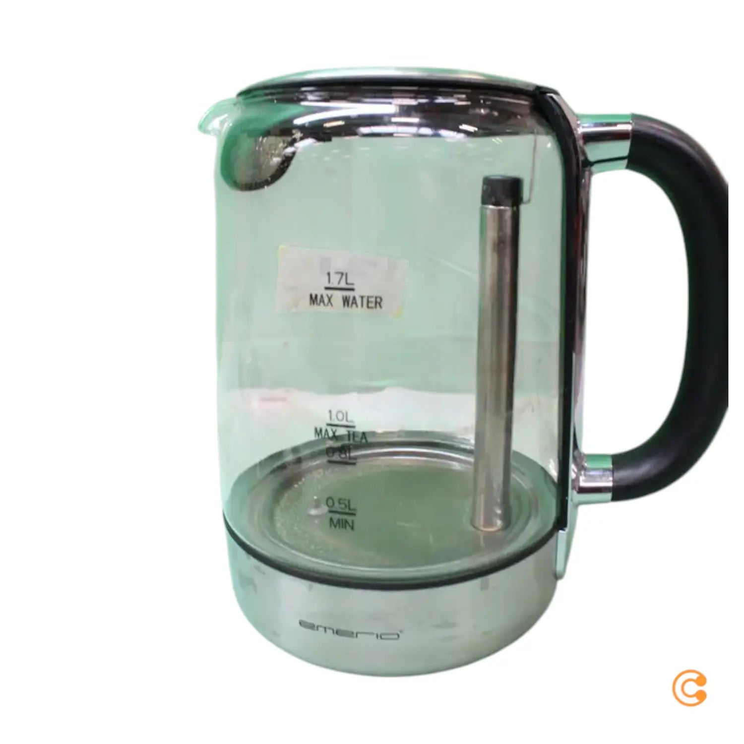 C-Ware Emerio Wk 122248 Kocher Schnurlos 1,7 L 2200 W Silber Siehe Text/Foto - 7333282001858