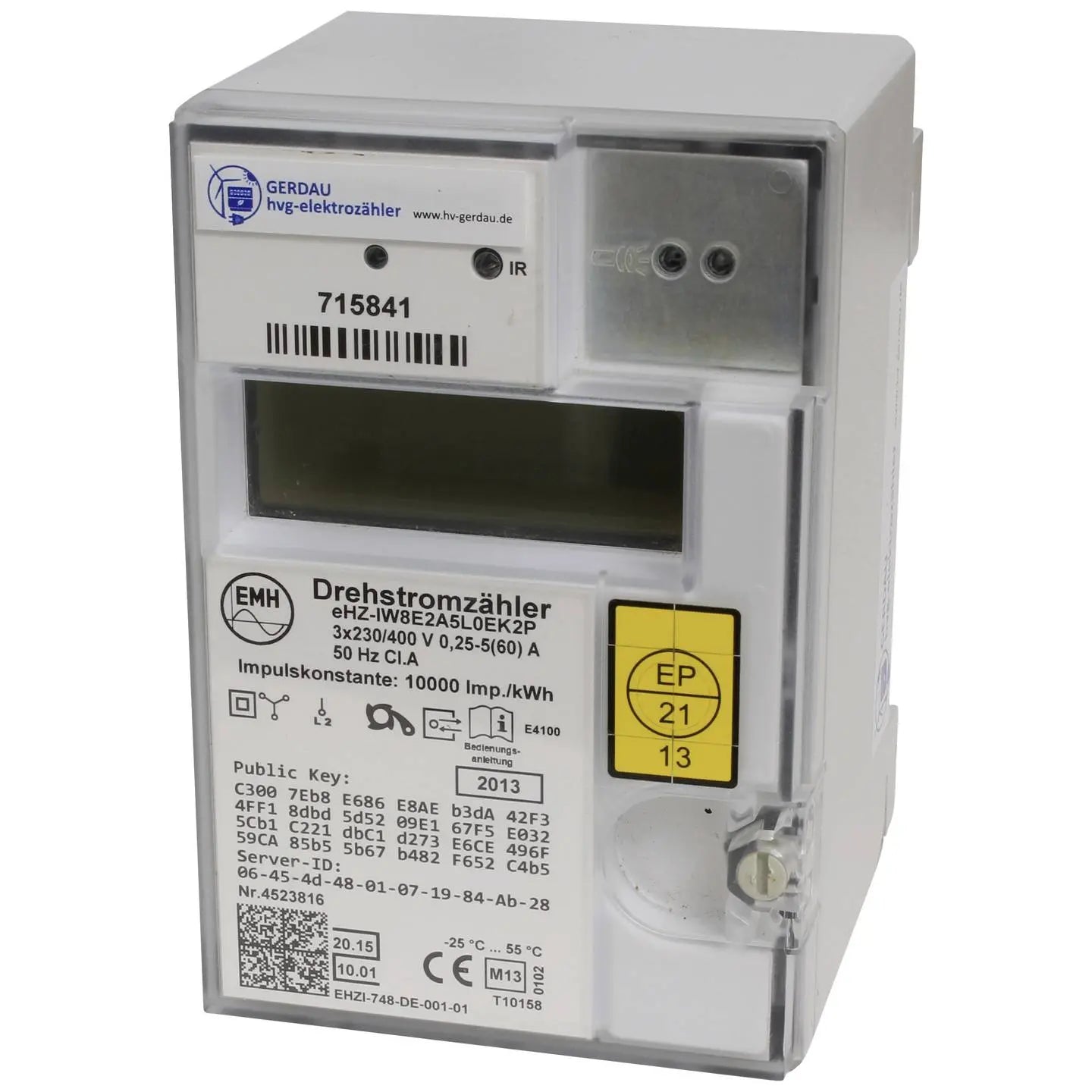 B-Ware Counttec Drehstromzähler Refurbished Gut Digital 1 St Stromzähler Zähler Strom  - 4026576450564