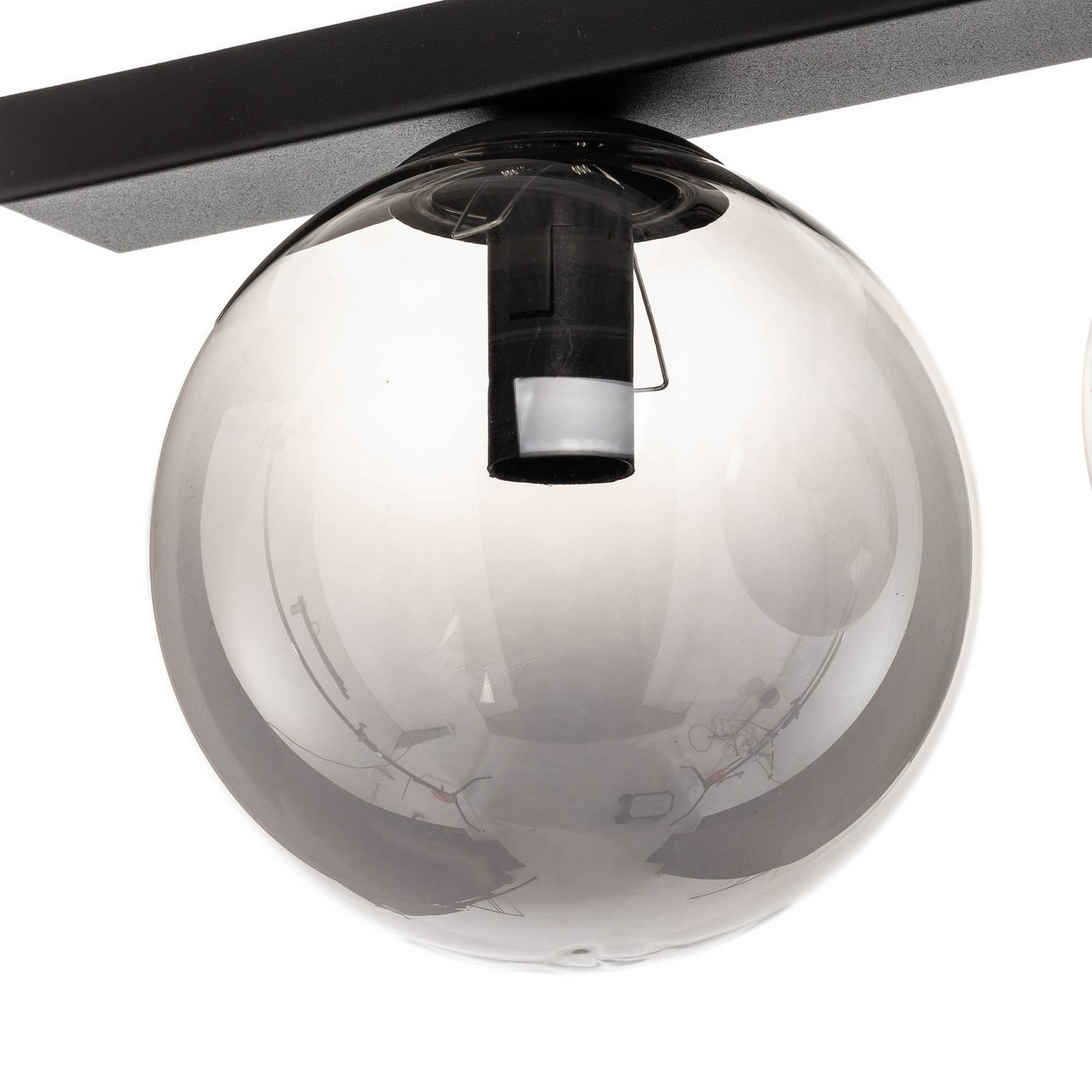 Emibig Deckenlampe Leuchte Fit Schwarz Grafit Zweiflammig Siehe Text/Foto B-Ware - 5901738921856