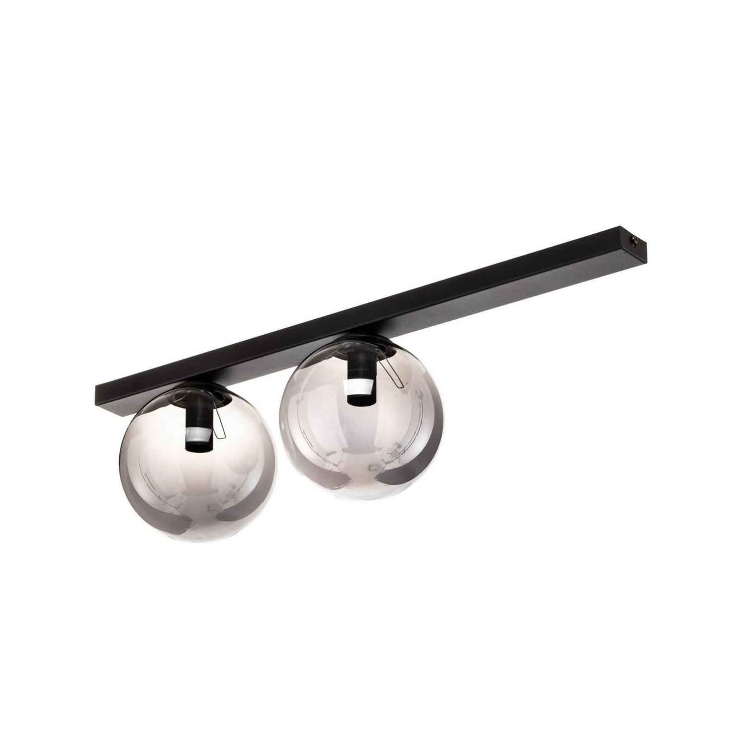 Emibig Deckenlampe Leuchte Fit Schwarz Grafit Zweiflammig Siehe Text/Foto B-Ware - 5901738921856