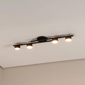 B-Ware Emibig Deckenlampe Deckenleuchte Fragment Schwarz Metall Dimmbar Beleuchtung