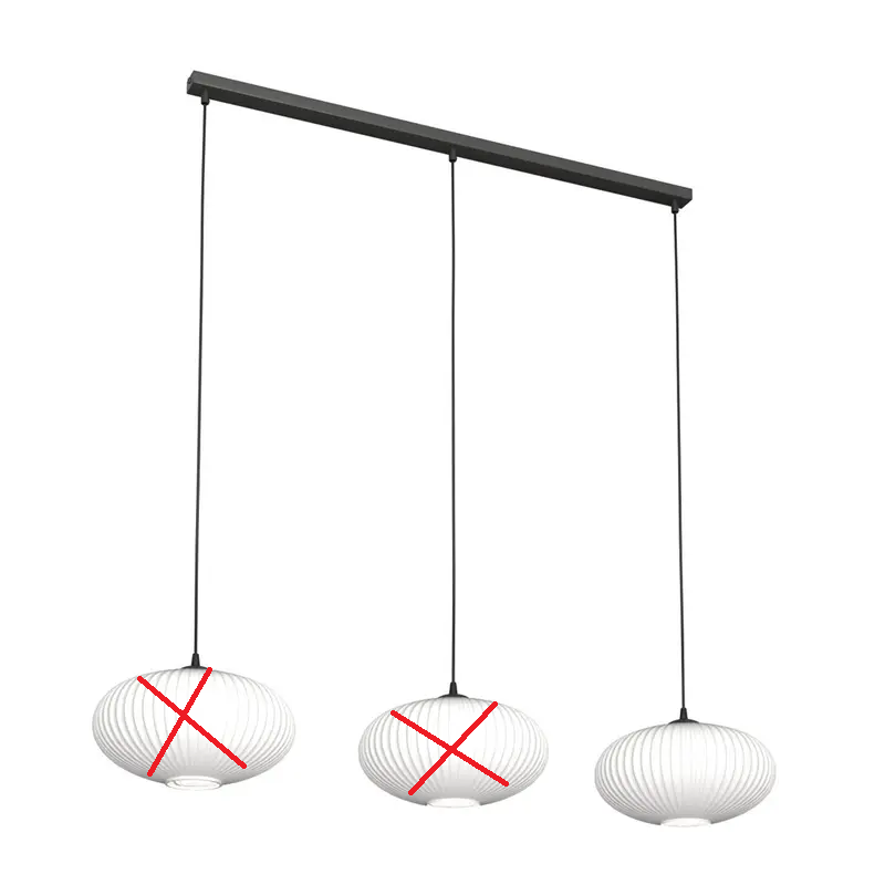 Emibig Coco Esszimmerlampe Deckenleuchte Hängelampe Länge 115 cm SIEHE TEXT/FOTO - 5907106009768