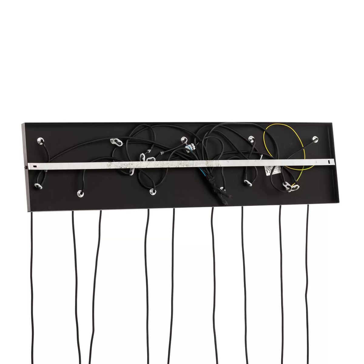 emibig Hängeleuchte Glassy schwarz grafit amber klar E14 Deckenlampe Leuchte - 5901738900615