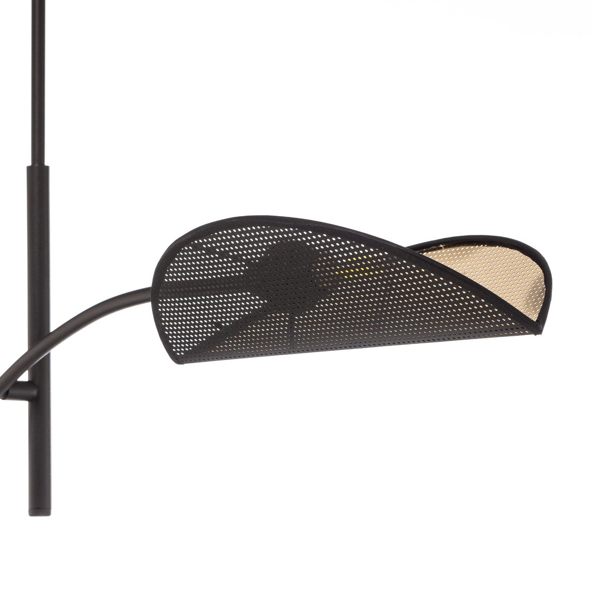 EMIBIG LIGHTING Deckenlampe Lampe Lotus Deckenleuchte schwarz gold 2-flammig - 5901738921245