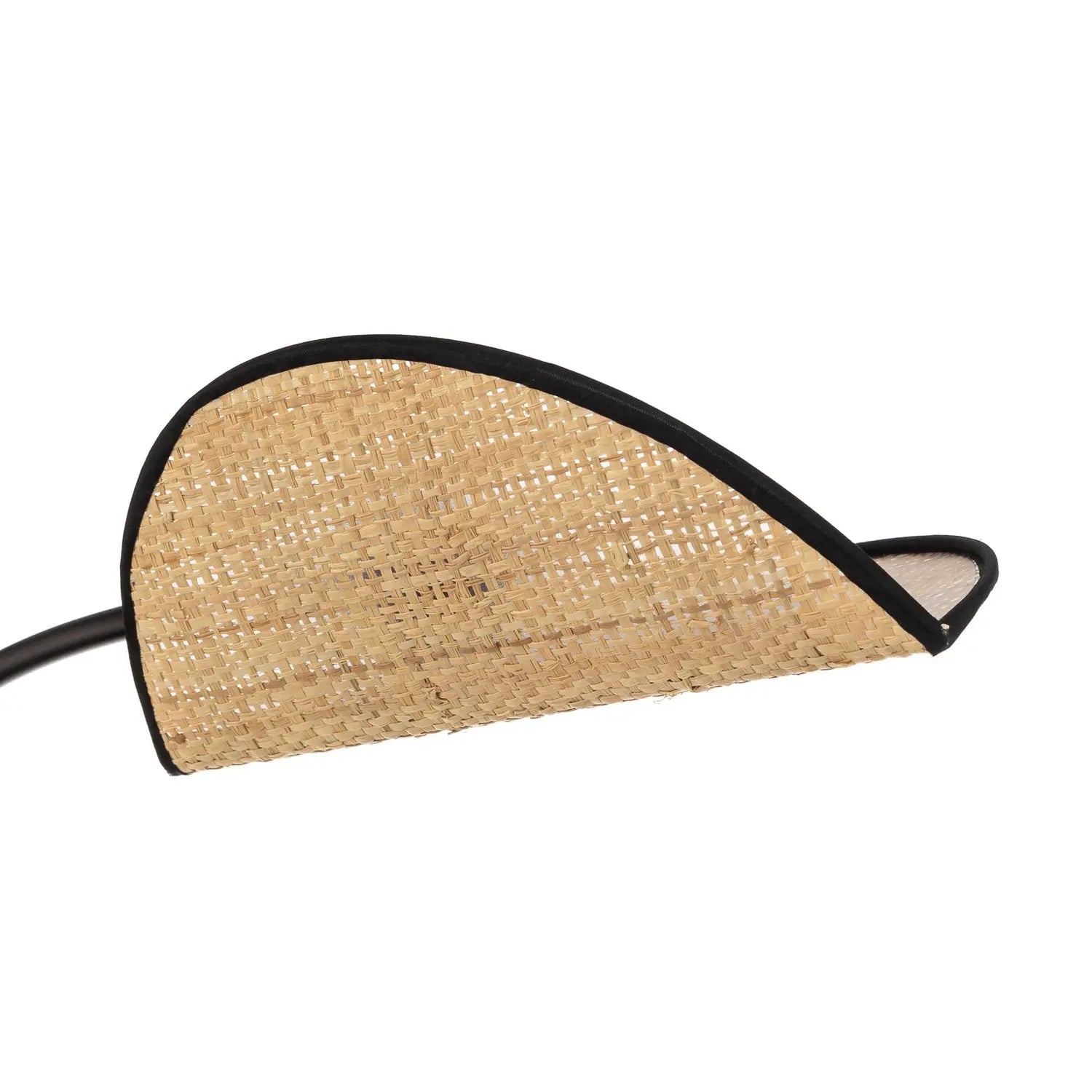 B-Ware Emibig Lighting Deckenlampe Lotus Deckenleuchte Rattanoptik 2 Flg Schwarz - 5901738921290