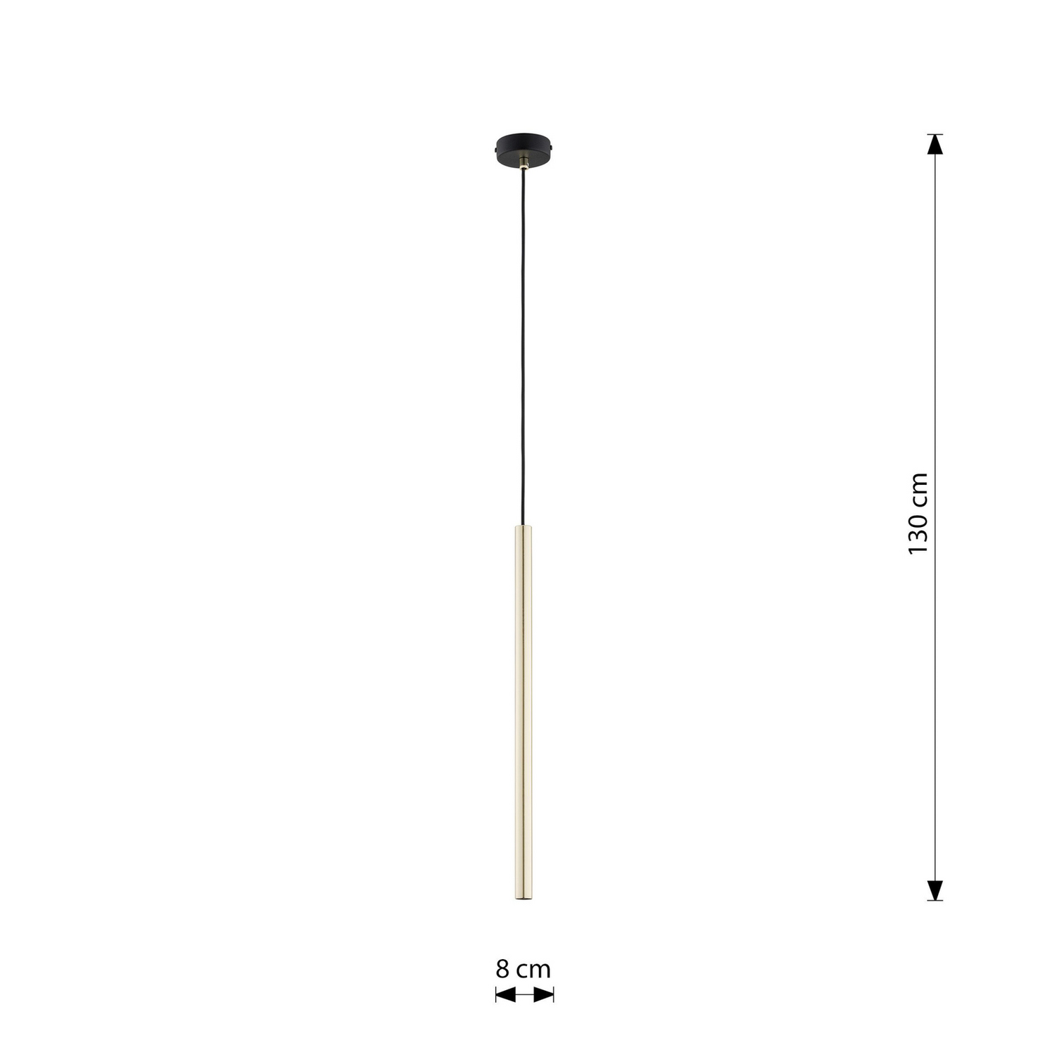 Emibig Lighting Hängeleuchte Pendelleuchte Selter Goldfarben 1 Flammig Metall B-Ware - 5901738929135