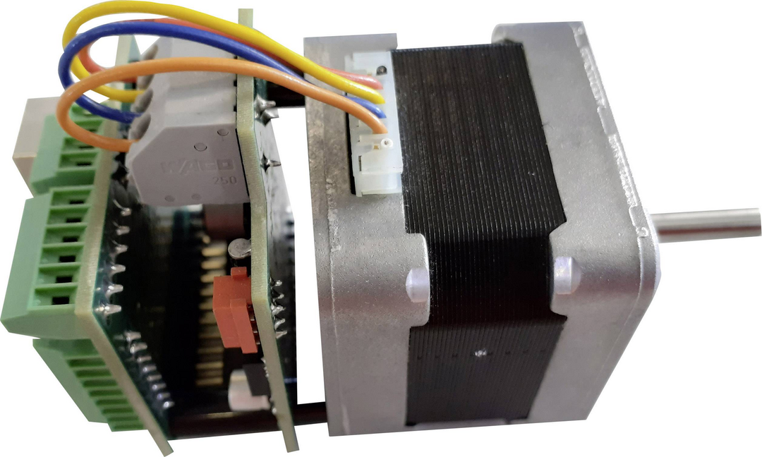 Emis Schrittmotor Mit Steuerung Smc D Mot 42 0.25 Nm 0.7 A 0.7 A Wellen D 5 Mm    B-Ware