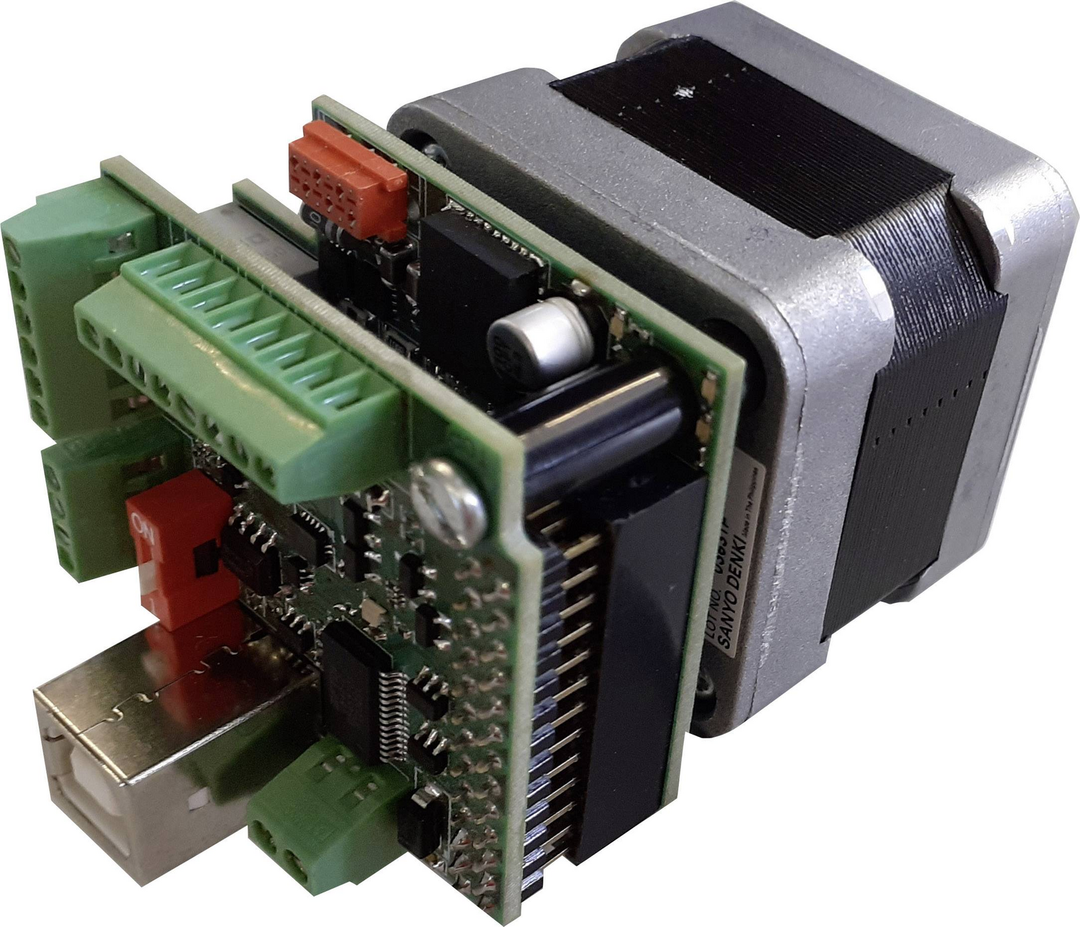 Emis Schrittmotor Mit Steuerung Smc D Mot 42 0.25 Nm 0.7 A 0.7 A Wellen D 5 Mm    B-Ware