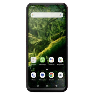 B-Ware Emporia Smartphone Handy Me6 Mobiltelefon 5 G Android 13 Schwarz Fingerabdruck